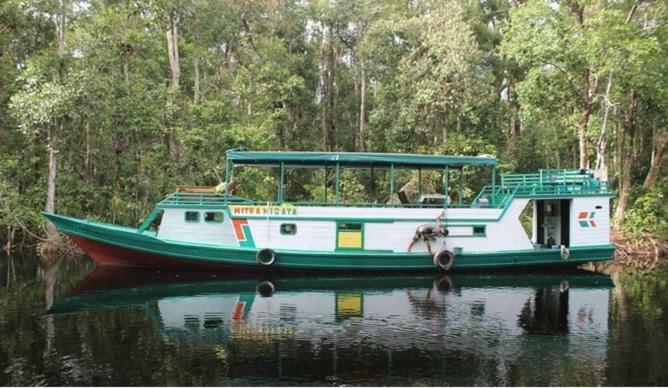 Orangutan Shaka Houseboat With Cabin Pangkalanbuun Buitenkant foto